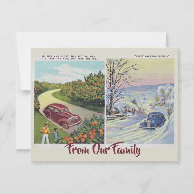 Saudações Engraçadas Da Flórida (Frente)