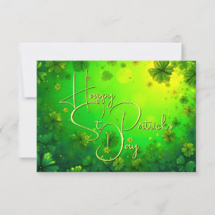 Saudações Festivas de St. Patrick's Day