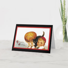 Saudações Hallowe’en - Cartão
