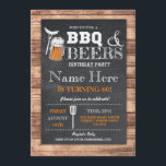 Saúde e CHURRASCO de cerveja QUALQUER convite da A<br><div class="desc">Calçados russos e cervejas festa de aniversário convidam design. Perfeito para qualquer festa de aniversário etária. SIMPLESMENTE MUDE O TEXTO PARA SE ADEQUAR À SUA FESTA. impressão traseiro incluído</div>