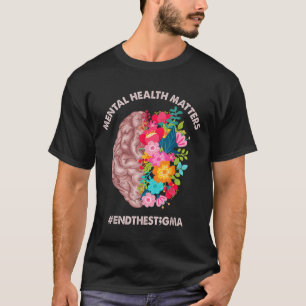 Saúde Mental S Consciência Mês Camisa Fim Do Esgui