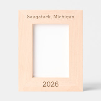 Saugatuck Michigan - Quadro Gravado a Laser