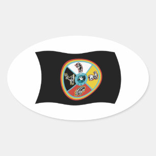 Sault Ste. Etiqueta de Sinalizador Marie Tribe