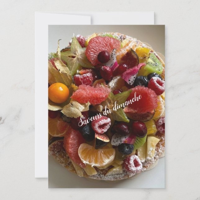 Saveur du dimanche (Frente)