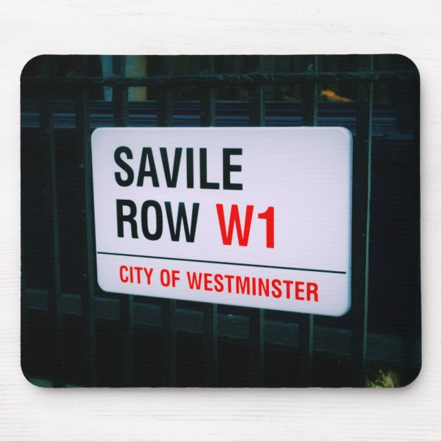 Savile Row - Londres - Mousepad (Frente)