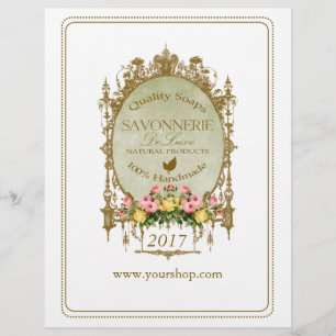 SAVONNERIE ~ Folheto