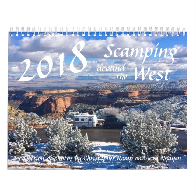 Scamping 2018 em torno do calendário ocidental (Capa)