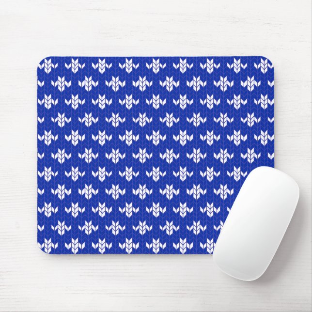 SCANDIA AZUL TECIDO Mouse Pad (Com mouse)