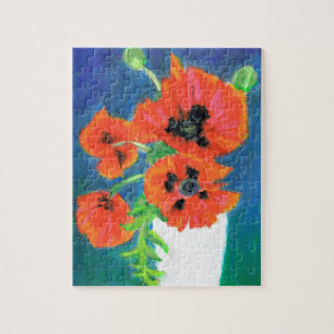Scarlet Poppies Quebra-cabeça