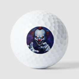 Scary Clown Golf Balls