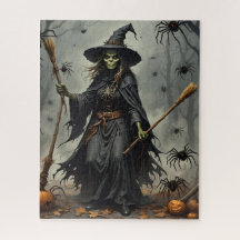 Scary Wity Jigsee Quebra-cabeça