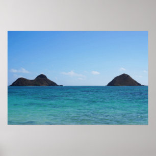 Scenic Hawaii Ocean View Poster