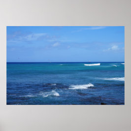 Scenic Hawaii Ocean View Poster