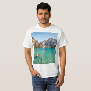 Scenic Mountain Lake Adventure T-Shirt