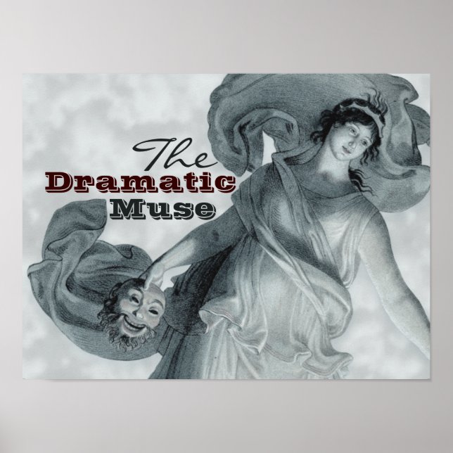 Schadow The Dramatic Muse CC0396 Poster (Frente)