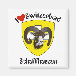 Schaffhausen Suíça Suisse Svizzera íman