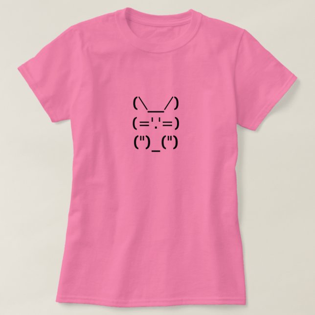 Schattig konijntje T-shirt (Frente do Design)