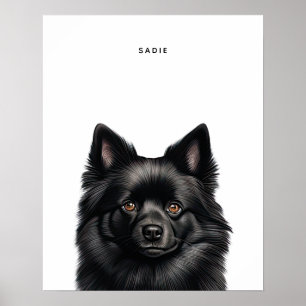 Schipperke Impressão personalizado