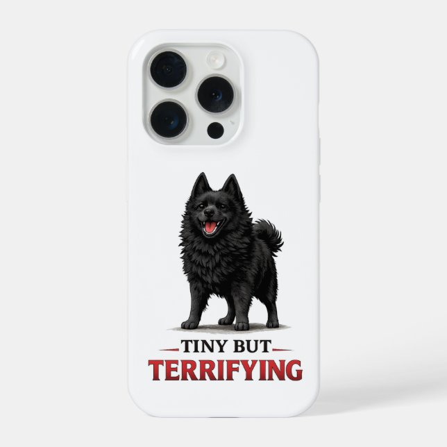 Schipperke Minúsculo Mas Terrível (Verso)