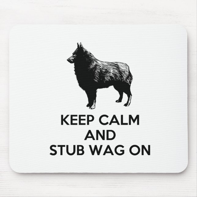 Schipperke Mousepad (Frente)