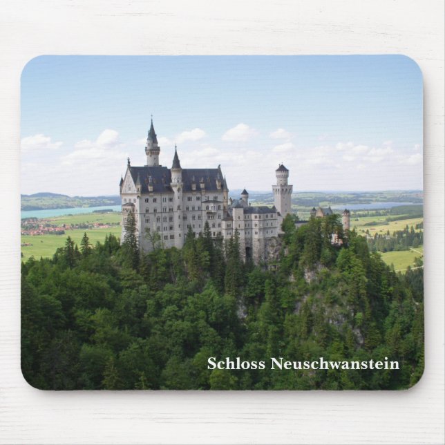 Schloss Neuschwanstein Mousepad (Frente)
