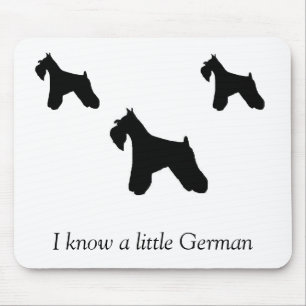 Schnauzer diminuto Mousepad