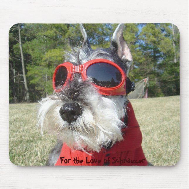 Schnauzer legal Mousepad (Frente)