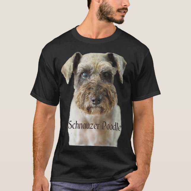 Schnauzer Poodle Camiseta de cão Schnauzer Poodle (Frente)