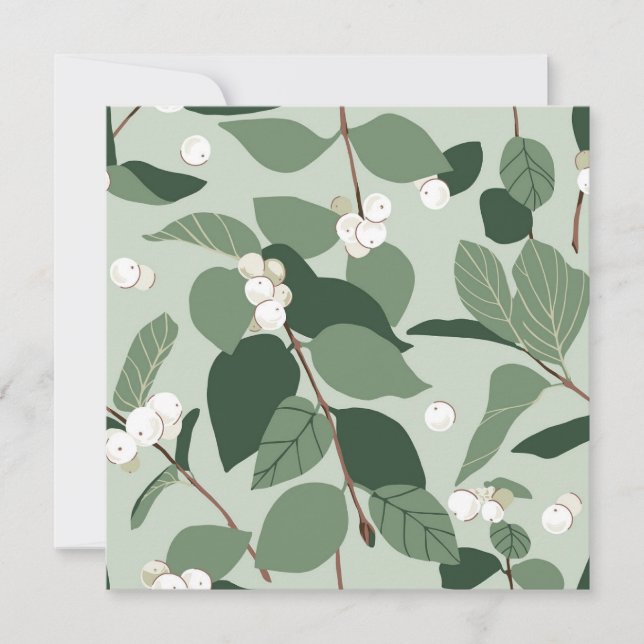 Schneebeeren. Karte. (Frente)