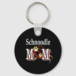 Schnoodle Mãe Chaveiro