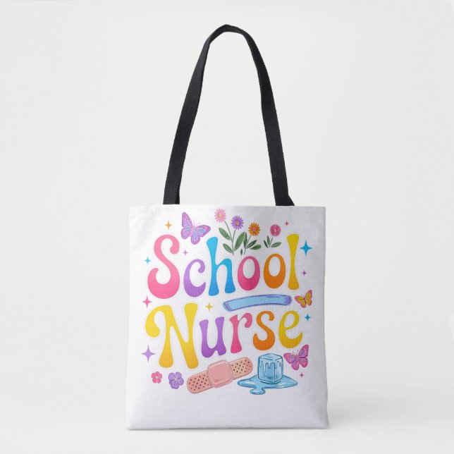 School Nurse Tote Bag (Frente)