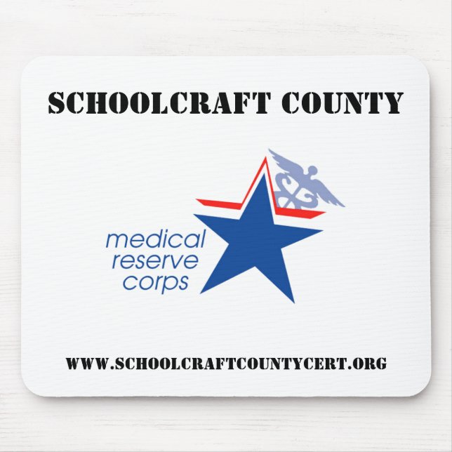 Schoolcraft County MRC Mousepad (Frente)