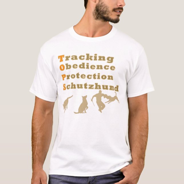 Schutzhund COBRE o t-shirt v2 (Frente)