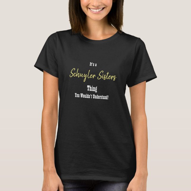 Schuyler Sisters Tank Top (Frente)