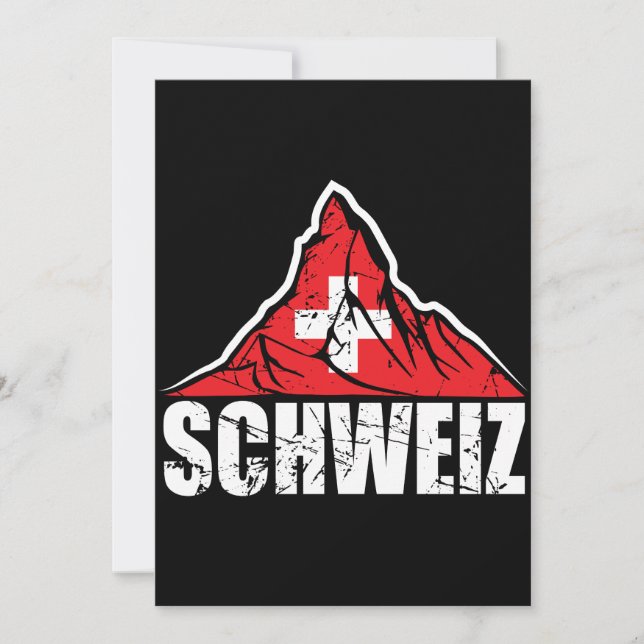 Schweiz Matterhorn Switzerland Vintage (Frente)