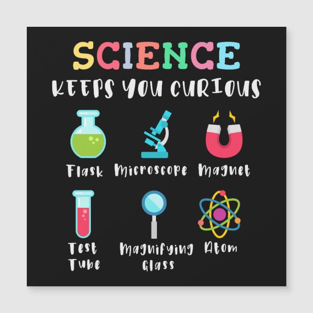 Science keeps you curious (Frente)