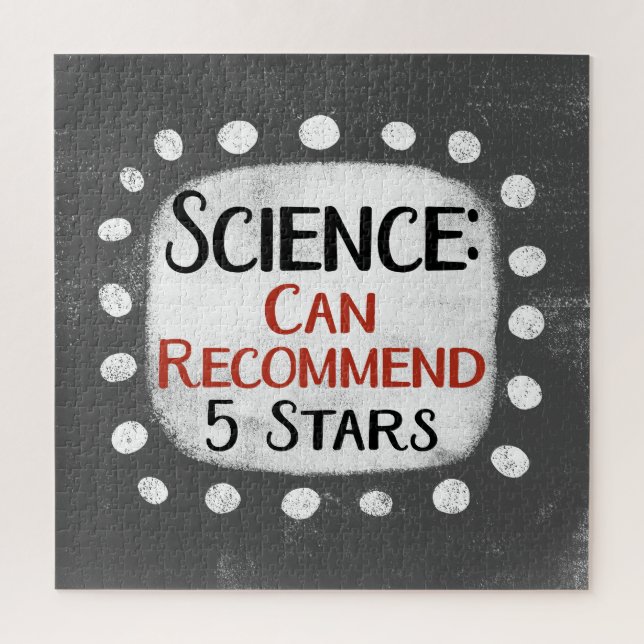 Science Review 5 Stars Jigsee Quebra-cabeça (Vertical)