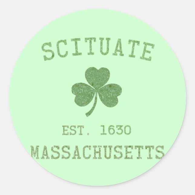 Scituate MA Adesivo (Frente)