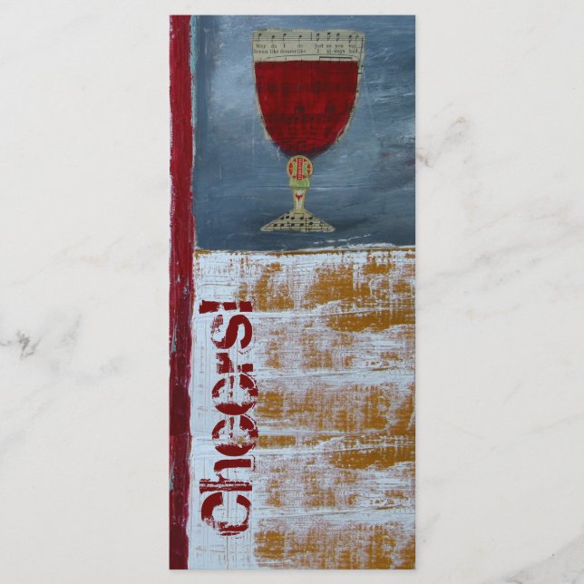 Scorecard de Provando de Vinho (Frente)