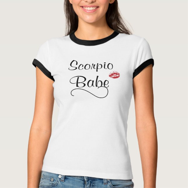 Scorpio Babe T-Shirt (Frente)