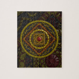 Scorpio Mandala Quebra-cabeça