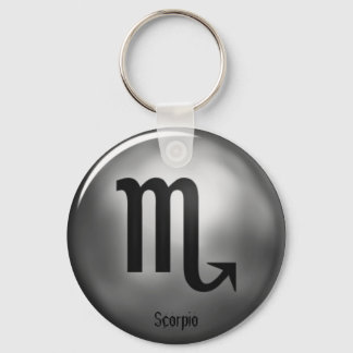 Scorpio Zodiac Silver Color Chaveiro