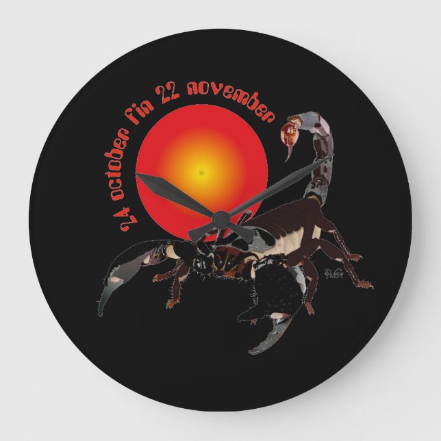 Scorpiun 24 october fin 22 relógio November (Frente)