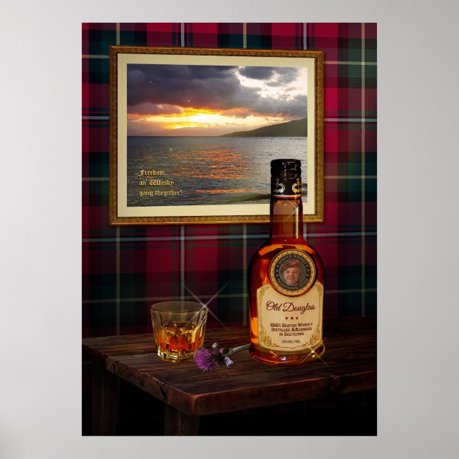 Scotch Whisky Poster com seu texto (e imagem?) (Frente)