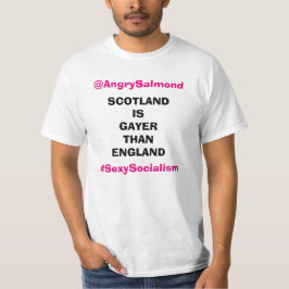 Scotland é mais alegre do que o t-shirt de