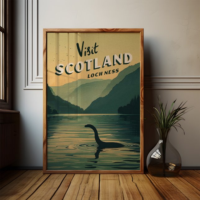 Scotland Loch Ness Monster Poster (Criador carregado)
