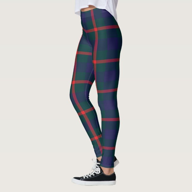 Scotstee Clan Agnew Tartan Women Leggings (Esquerda)