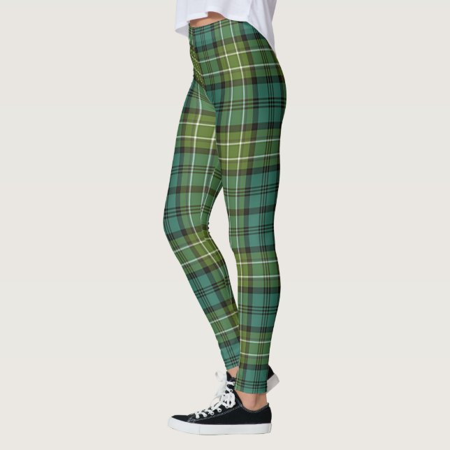 Scotstee Clan Allan Tartan Women Leggings (Esquerda)