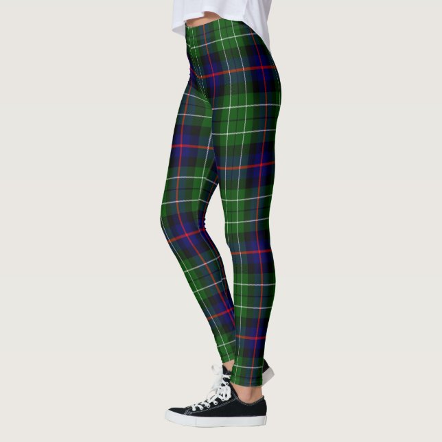 Scotstee Clan Leslie Tartan Women Leggings (Esquerda)