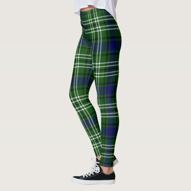 Scotstee Clan Mow Ancional Tartan Women Leggings (Esquerda)
